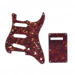 Tortoise Red Guitar Pick Guard tagaplaat 20 tk kruvidega Stratocaster Strat Style Electric jaoks