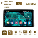 Loominguline Androidi stereoautoraadio Renault Duster HM 2 jaoks 2020-2021 Arkana 1 2019-2021 Multimeedia GPS HU peaseade 1+16 GB