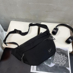 Naiste ja meeste seljakott Nailonist v&ouml;&ouml;kotid T&auml;nava Hip Hop V&ouml;&ouml;kott Telefonipakk Uus Suure mahutavusega rinnakott &Otilde;lakotid Moodrendid v&ouml;&ouml;pakid One Size