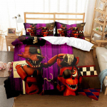 3D Teddy Bear seeria voodipesukomplekt Multifilm Anime udusuletekk ja padjap&uuml;&uuml;r, mikrokiudkangast pestav ja kiiresti kuivav kodukaunistus Baby 100x135cm