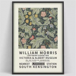 William Morris Victoria ja Alberti muuseumi n&auml;ituse l&otilde;uendimaal plakat seinakunst pilt kodu elutuba magamistuba sisustus 21x30 No Frame
