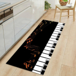 Klaveriklaviatuuride seeria 3D-prinditud vaip, suur vaip, elutoa-magamistoa vaibad, k&ouml;&ouml;gimattide libisemiskindlad vaibad 40x60cm