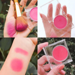 1 tk Powder Blusher Palette Mineral Powder Vastupidav Natural Cheek Contour Light Peach Powder Blusher Cosmetics WBL