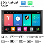 2 Din Android 9-tolline auto multimeedia videopleier Universaalne stereoraadio GPS Volkswagen Nissan Hyundai Kia Toyota jaoks 7inch,1+16GB