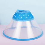 1 tk lemmiklooma koonusrihm, kerge plastikust Elizabethani kaelarihm, pehme meditsiinilise kirurgia taastamise kaelarihm v&auml;ikesele koerale ja suurele kassile\n s sinine