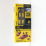 1/42 skaalaga Ford Mustang GT 2018 kokkupandud versioon super v&otilde;idus&otilde;iduauto lastele v&auml;ikelaste poiste t&uuml;drukute kingituste kollektsioon 1/42-24x10.4x4.2cm kollane