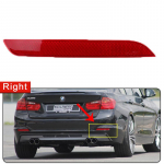 BMW 3. seeria jaoks F30 F31 F35 320i 328i 335i 63147301187 63147301188 2012~ Tagumise p&otilde;rkeraua helkuri valguse helkurribad Right