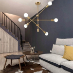 4/6 valgust P&otilde;hjala Lamp Vintage l&uuml;htervalgusti Edisoni valgusti, l&auml;ikega rippvalgustid, vasega kaetud v&auml;rviga laevalgusti rippvalgusti 6 Lights must