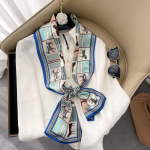 Kvaliteetsed luksuslikud siidist sallid peapael Sallid kaelasall naistele kett siidist sall naiste dekoratiivne sall 150-17cm