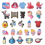 26 tk Cute Baby seeria PVC kingatarvikud kingade kaunistamiseks 26pcs