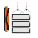 3 tk HEPA filter + 1 tk p&otilde;hihari + 2 tk k&uuml;lghari Xiaomi Mi Robot Roborock S50 S51 s55 T4 T6 T7 T60 tolmuimejale