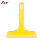 KTM silikoonist veepuhastaja kaabitsa tera kaabits auto s&otilde;iduki seebipuhastaja esiklaasi aknapesu puhastustarvikud 16.5*14cm / 6.45*5.47inch kollane