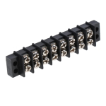 Merepaadi RV 12V 30A 8-tee Kruviterminaliplokk Siiniriba Jagajad 1 sisse 8 black