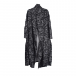XITAO Vintage Print lahtine naiste Trenchmantel DMJ2232 One Size must