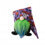 Halloweeni n&auml;ota p&auml;kapikk pl&uuml;&uuml;snukk p&auml;kapiku kaunistused kummitusfestivali tr&uuml;kitud nukude ornament punane