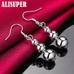 925 Sterling h&otilde;be 6 8 10 mm &otilde;&otilde;nsa helmestega palliga k&otilde;rvar&otilde;ngad, ehted