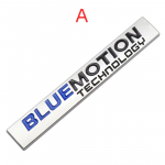 Metallist BlueMotion Logo tagumise pagasiruumi poritiiba m&auml;rgi embleemi kleebised V/olkswagen V/WP/assat B8 P/olo G/olf 6 7 j/etta tarvikud A