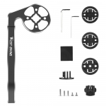 Jalgratta juhtraua ts&uuml;kkelArvutihoidiku pikendus Maanteeratta k&auml;epideme pikendusvarda aluse jalgratta kilomeetrimeeter h&otilde;be