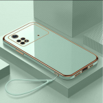 Luksuslik kaetud TPU telefoni&uuml;mbris koos kaelapaelaga Xiaomi Poco F4 GT F5 M4 M5 X4 X5 Pro 12T 13T Pro Redmi Note 10 11 12 Pro 10C 12C pehmed &uuml;mbrised silikoonkaanega Redmi Note 4X
