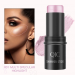 QIC Highlight Bright Shadow Stubblow Stereo Face Bottom Cream Lie Silkworm Blush P&otilde;sepuna meik 01