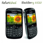 Renoveeritud Blackberry Curve 8520 2MP GSM 850 / 900 / 1800 / 1900 Mobiiltelefon 1 SIM-kaardiga No charger valge