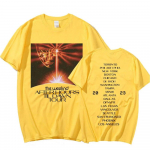 Singer The Weeknd T-s&auml;rk Vintage After Hours Til Dawn Tour 2023 Tr&uuml;kitud T-s&auml;rgid Unisex naiste r&otilde;ivad Suurem&otilde;&otilde;tmeline T-s&auml;rk T&auml;navar&otilde;ivad L