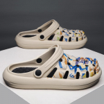 Suvised meeste kummist ja plastikust EVA aiakingad rannaliivastussid 38/39 must