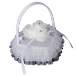 Romantiline abielus&otilde;rmuse hoidja Ruffle White Hold Ring G