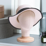 Mannekeenipea mudel parukas m&uuml;ts vitriin, 54 cm multifunktsionaalne vastupidav mannekeen pruun