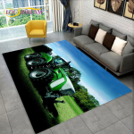 Autotraktori seeria mustriga veoautode ala vaip, vaipvaip kodu elutoa diivani uksemati sisekujunduseks, laste libisemiskindel 3D p&otilde;randamatt 40cm x 60cm