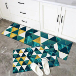 Imav k&ouml;&ouml;gimati komplekt libisemiskindlalt kiiresti kuivav vaip Vannitoa p&otilde;randamatt WC pestav sissep&auml;&auml;su uksematt Elutoa vaibad 40cmx60cm 1pc gray