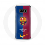 Coque pour Samsung Galaxy S8 plus FC Barcelone Logo &Eacute;quipe de football