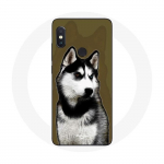 Kahekaameraga Xiaomi Redmi Note 5 AI &uuml;mbris Siberi husky jaoks