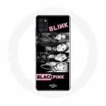 Coque pour Samsung Galaxy A21S Blackpink Square One Album Affiche Chanson BOOMBAYAH