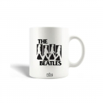 Mug en C&eacute;ramique The Beatles Affiche Noir Et Blanc Marche