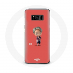 Coque pour Samsung Galaxy S8 BTS TinyTAN Animation RM