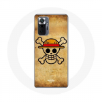 Coque pour Xiaomi Redmi Note 10 Pro Manga One Piece Tete de Mort