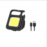 Mini LED-v&otilde;tmehoidja kaasaskantav valgustus Topelt COB-valgustid Sisseehitatud aku C-t&uuml;&uuml;pi laetav 90 &deg; kokkuklapitav v&auml;limatkalatern One-sided