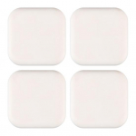 4 tk p&otilde;rutuskindlad ruudukujulised silikoonist uksek&auml;epidemed &uuml;hev&auml;rvilised isekleepuvad uksekaitse korgid Avaleht valge