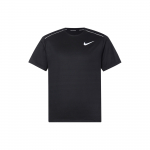 Nike Vabaaja Spordi &Uuml;mmarguse Kaelusega L&uuml;hikeste Varrukatega T-s&auml;rk Meeste Topid Must AJ7566-010 M