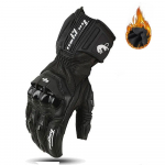 Nahast mootorratta motokrossi kindad meeste tuulekindlad v&auml;lis&otilde;idukindad Guantes Moto Luvas Motociclismo kaitsevarustus M must