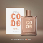 Wild Stone CODE Terra Eau De Parfum meestele, 100ml|Luksuslik parf&uuml;&uuml;m p&uuml;siva l&otilde;hnaga stiilsele, k&uuml;psele ja elegantsele persoonile, parf&uuml;&uuml;m meestele 100 ml beige