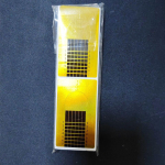 100 tk kuldsed ristk&uuml;likukujulised k&uuml;&uuml;nevormid, isekleepuvad ja vastupidavad k&uuml;&uuml;nepikendusvormid, sobivad UV-geeli jaoks 1 Pack/100pcs