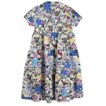 XITAO Animal Print Casual Dress Loose Pullover A-line Simplicity Dress DMJ4074 One Size valge