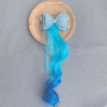 Lastele juukseklambrid Barrettes Multifilmid Loom &Uuml;kssarvik V&auml;rvikas parukas Juukseaksessuaarid T&uuml;drukutele Juukseklambrid V&otilde;lts keerdpunutisega peakate