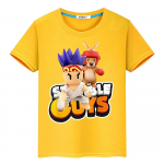 Stumble Guys Print T-s&auml;rk 100% puuvillane poiste Kawaii l&uuml;hikesed vabaaja topid anime Tees pride t-s&auml;rk y2k &uuml;hes t&uuml;kis lasteriided t&uuml;drukutele 100 must