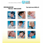 [Ettetellimine] ZEROBASEONE 3. minialbum [You had me at HELLO] (Digipack Ver / +Online POB) Normal 1ea Random