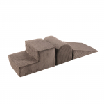 Vahust m&auml;ngukomplekt MeowBaby&reg; 145x45x30 cm, 3 elementi, velvetist 145x45x30 cm ekru