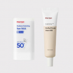 ma:nyo Vegan Hyaluron Hydrating Sunscreen/ Sun Stick/ Moist BB Cream SET 50mL (3 Options) Sun Cream+ BB Cream