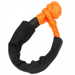 For Vehicle Recovery with Protective Sleeve Car Trailer Pull Rope Strong Soft Shackle Off Road Towing Ropes 38000 lbs Synthetic Fiber